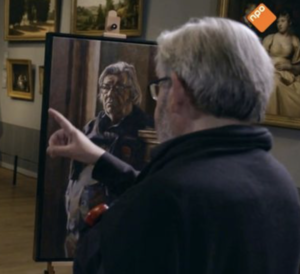 maarten van Rossem in sterren op het doek