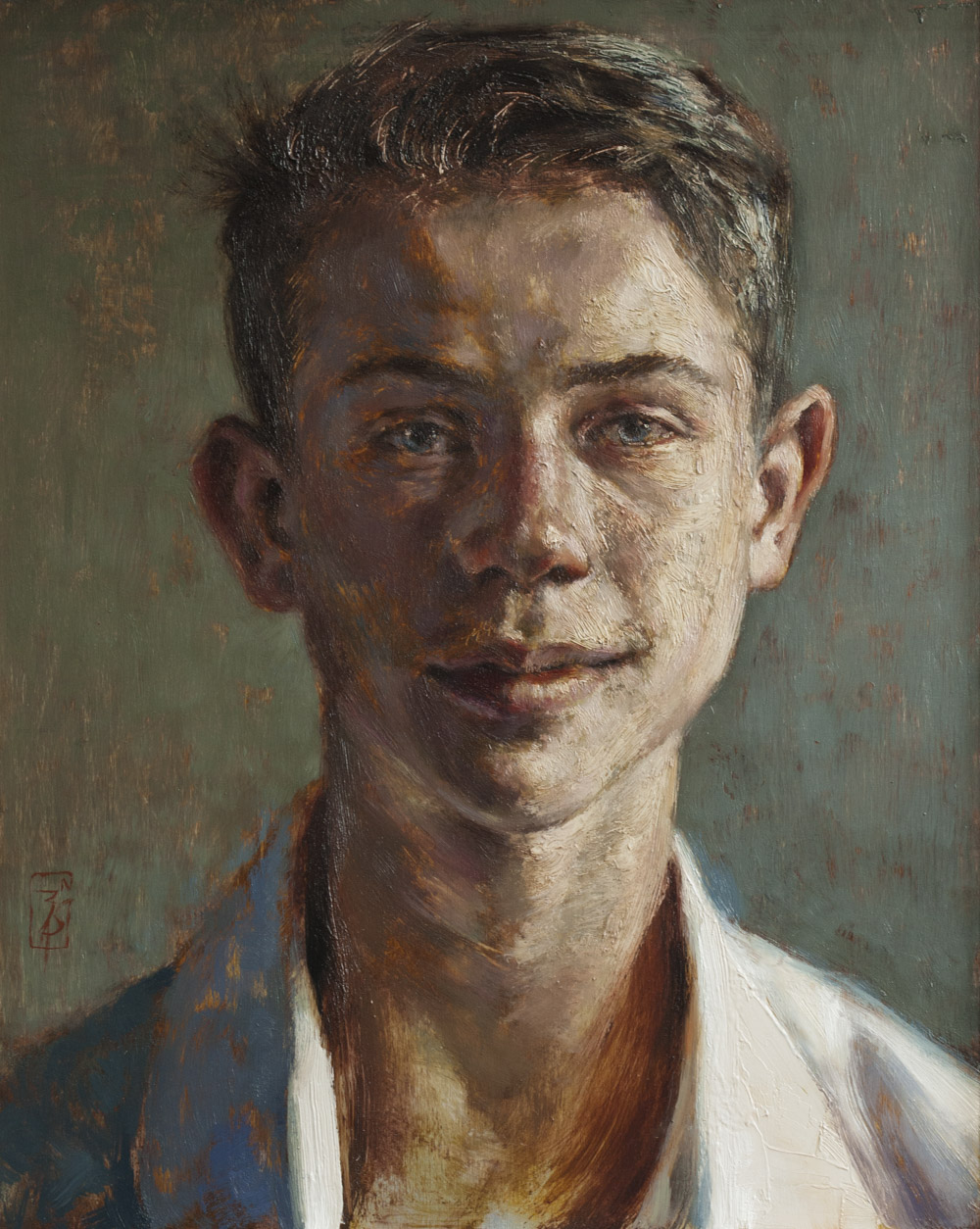 portrait of young man Barcelona MEAM